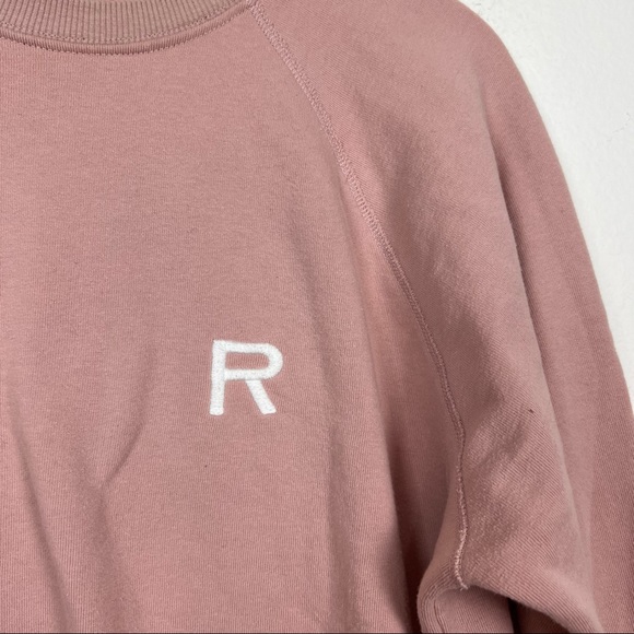 Ragdoll pink quartz oversized pullover crew neck sweatshirt Size Small - Picture 4 of 9